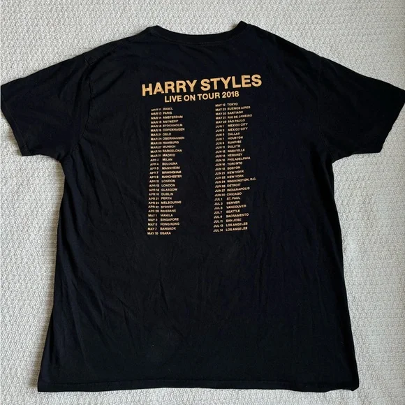 Harry Styles Live On Tour Shirt 2018 - Picture 3 of 5
